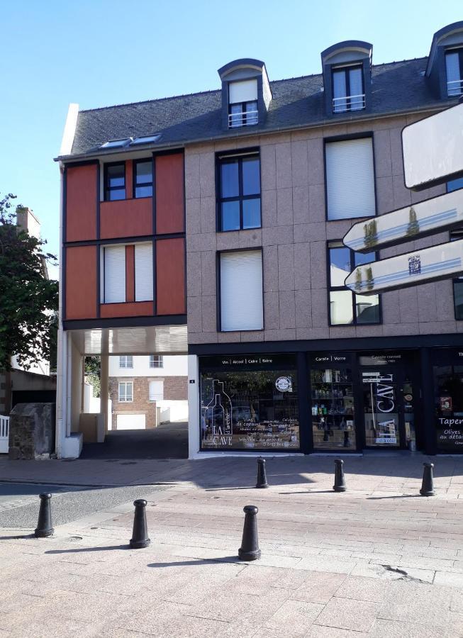 T2 Lumineux A Perros-Guirec, Plein Centre-Ville Exterior foto
